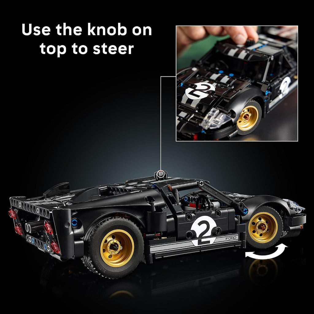 LEGO Technic 1966 Ford GT40 MKII - Juego de construcción de autos d...