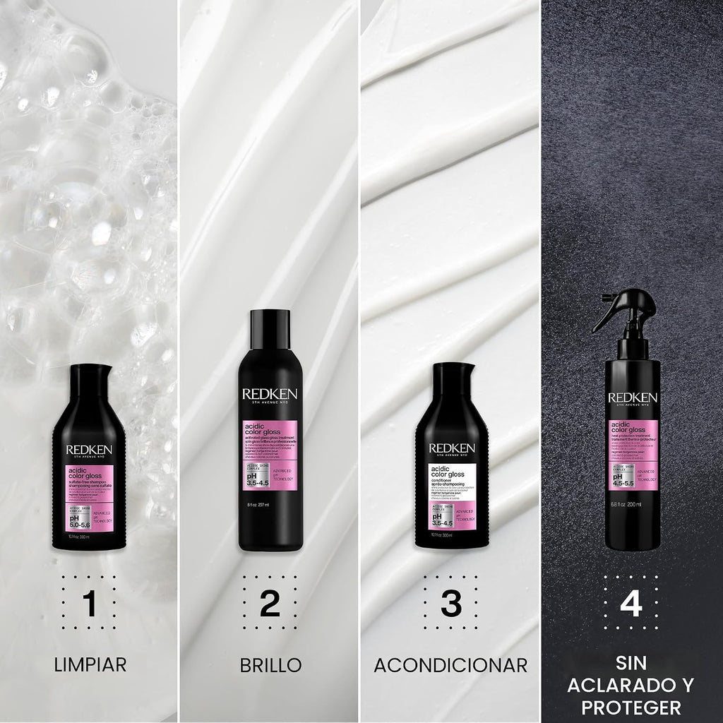 Acondicionador Redken Acidic Color Gloss y para cabello teñido
