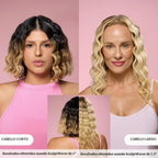L'ANGE Hair SculptWaver Titanio Onda Profunda | Engarzadora de pelo...