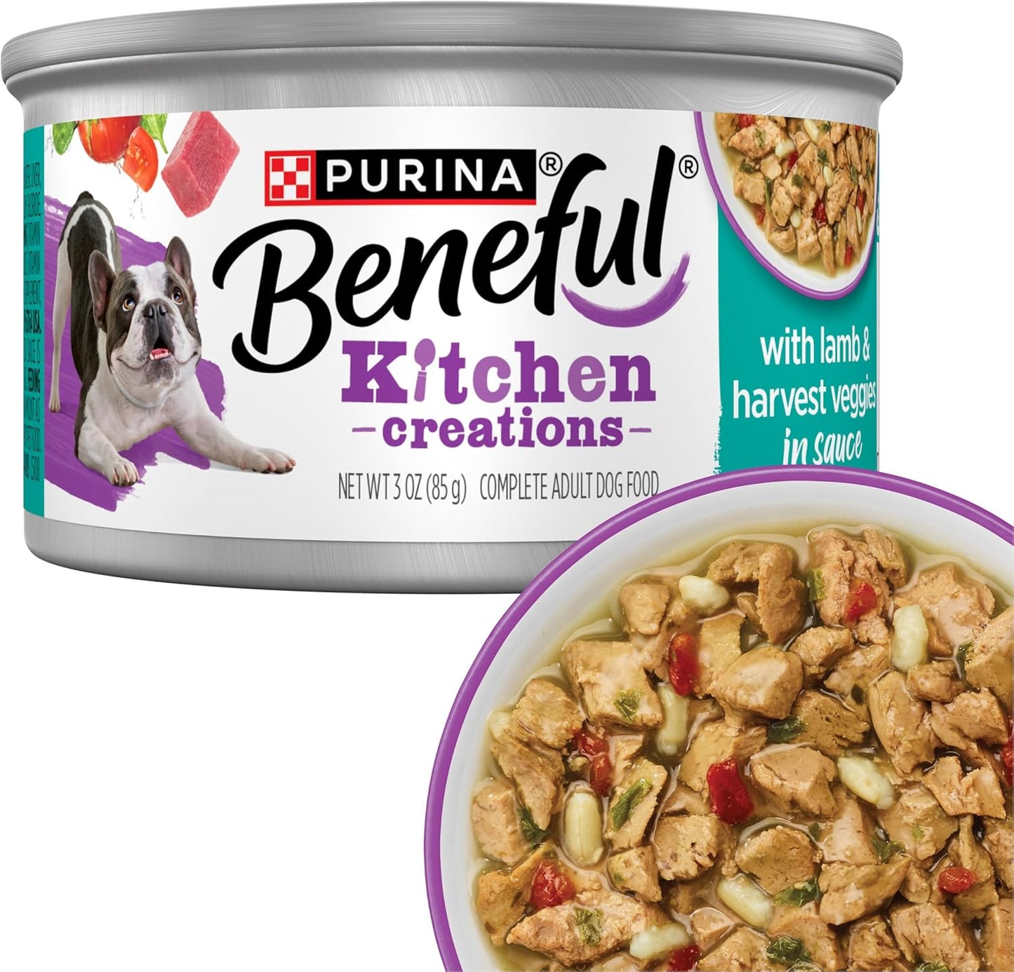 Purina Beneful Kitchen Creations - Alimento húmedo para perros con...