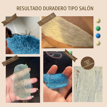 GIRLEARLE Kit de cera digital premium para mujeres y hombres, calen...