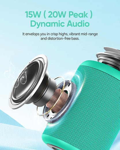 Altavoz Bluetooth portátil Esenciales para vacaciones en la playa:...