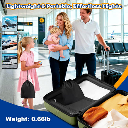 TRELC Cama portátil de avión para bebé, cama de avión infantil para bebés de 1 a 12 meses, camas infantiles para bebés, para vuelo, esencial para viajar