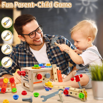 AiTuiTui Juego de herramientas para niños de 29 piezas con caja de...