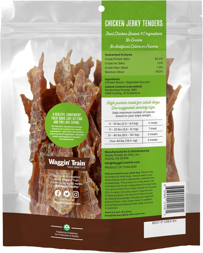Waggin' Train Golosinas de pollo para perros, hechas con pechug...