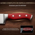 McCook® Juego de cuchillos de cocina de acero inoxidable con bloque...
