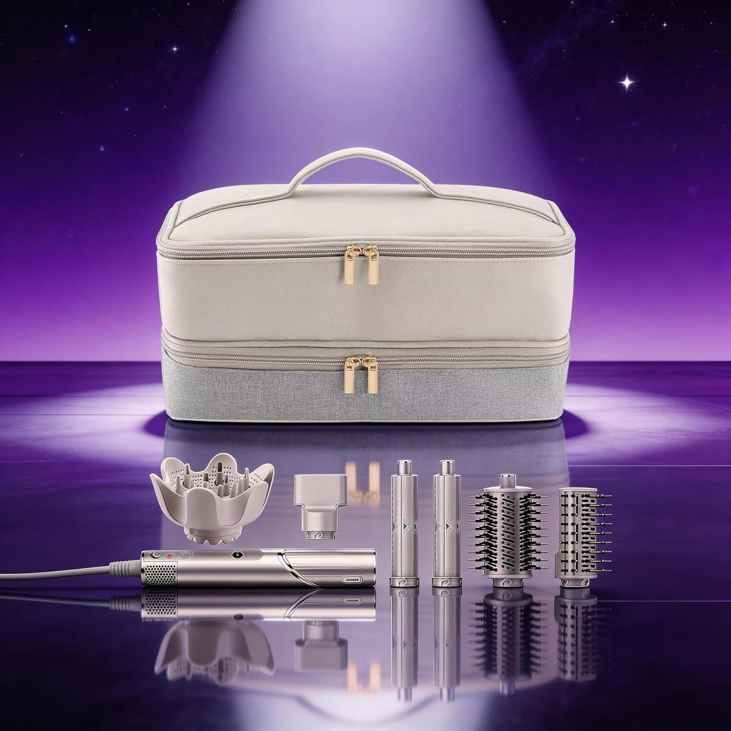 I'SMARTMOON Bolsa de viaje impermeable de 2 capas para herramie...