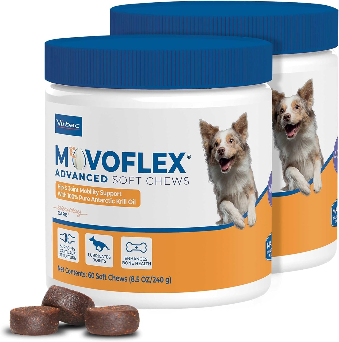 MOVOFLEX Virbac - Suplemento avanzado de apoyo para cadera y articu...