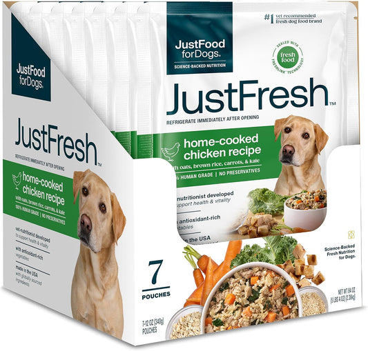 JustFoodForDogs JustFresh - Comida húmeda para perros fresca, comid...