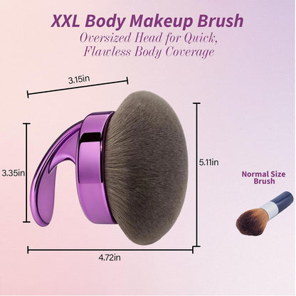 Blend &amp; Blur Brocha de maquillaje corporal ultra grande para au...