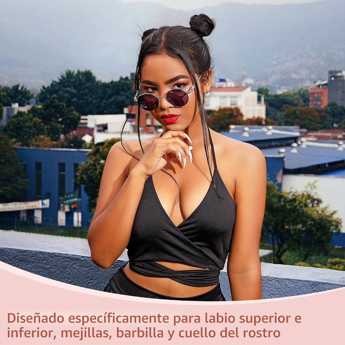 Removedor de vello facial para mujeres - como se ve en TV, afeitado...
