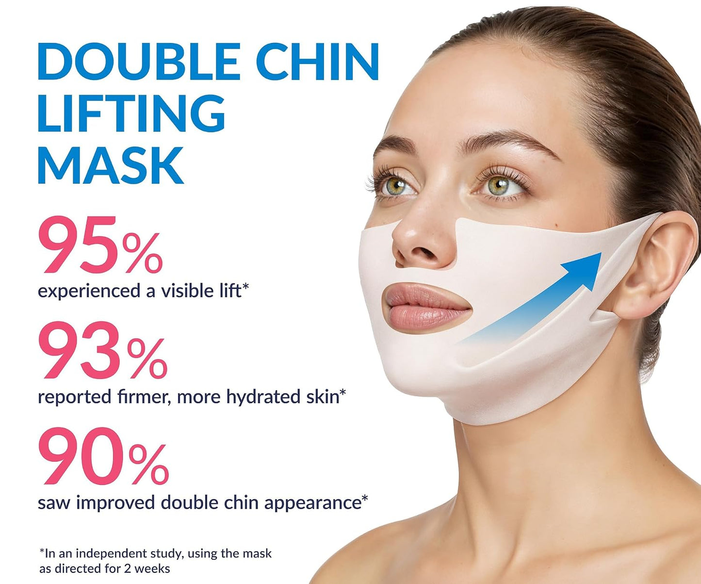 Stylia MaxiLift V-Line - Máscara facial de colágeno con elevación -...