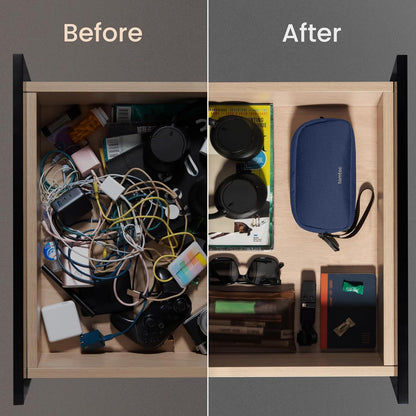tomtoc Estuche organizador de accesorios de viaje para electrónicos...