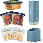FoodSaver Mini selladora al vacío portátil con configuración de mar...