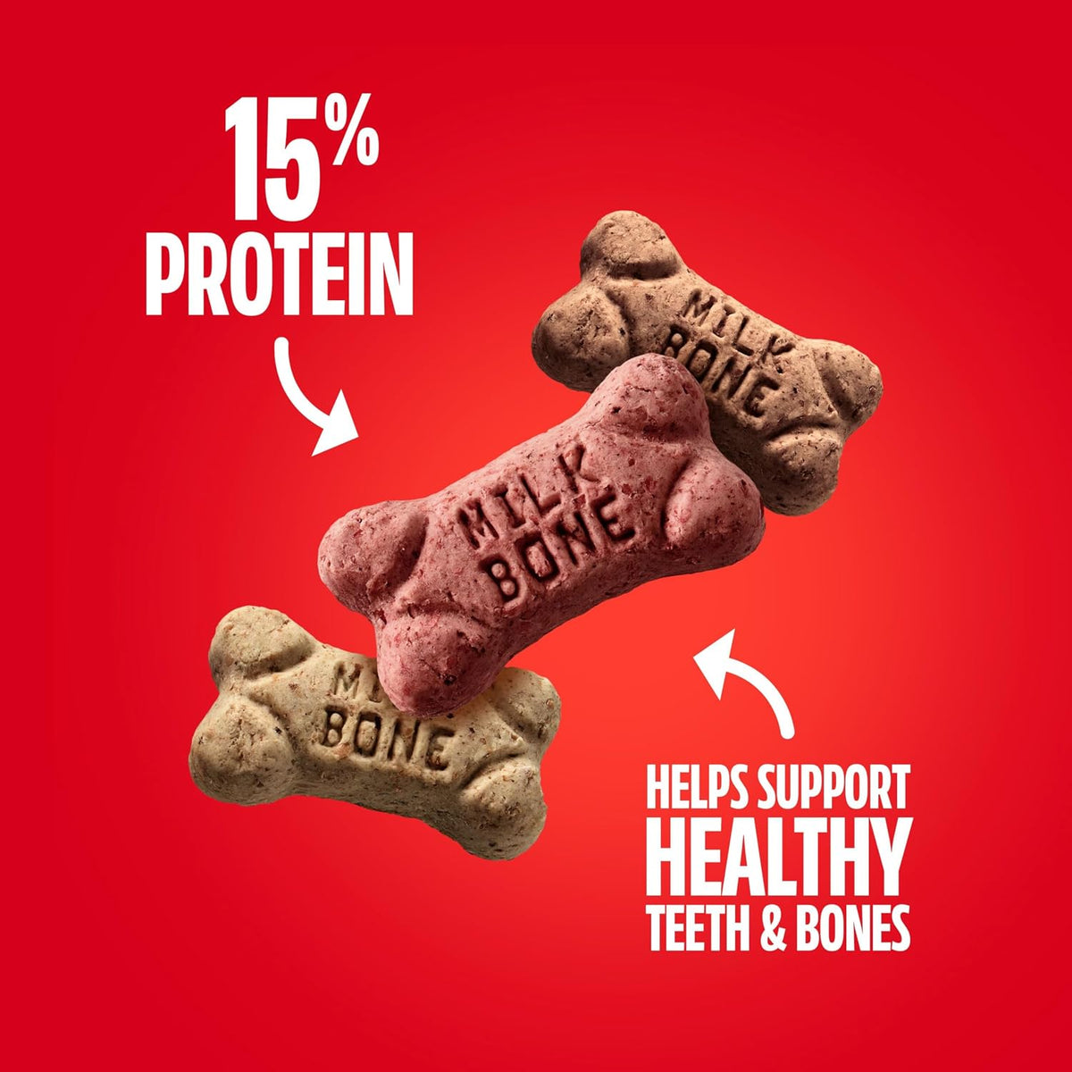 Aperitivos de sabores para perros, de la marca Milk-Bone, Mini | 5...