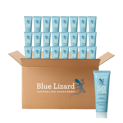 Blue Lizard Sensitive Mineral SPF 50 Loción de protección solar, 10...