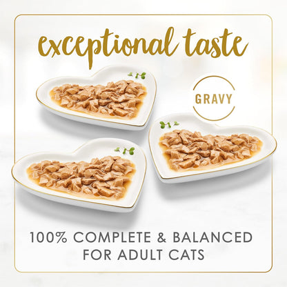 Purina Fancy Feast, Paquete de comida gourmet húmeda para gatos, (2...