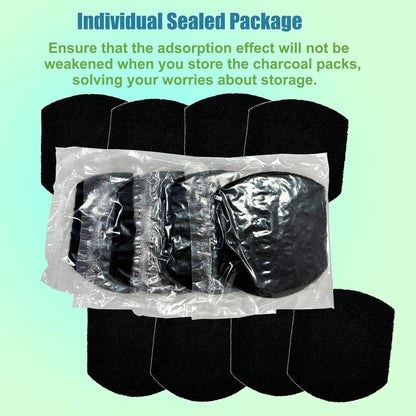 ShuRex Paquete de 12 filtros desodorantes para cubeta de pañales de...