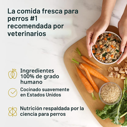 JustFoodForDogs JustFresh - Alimento húmedo para perros, comidas fr...