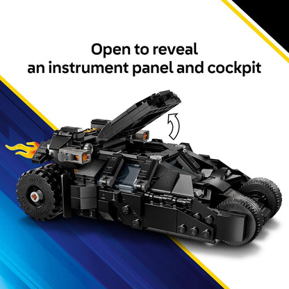 LEGO DC Batman Tumbler vs. Dos Caras y El Guasón Set de Construcción de Juguetes - Vehículo de Superhéroe Batmóvil de El Caballero de la Noche para Niños, Niños y Niñas, Edades 8+ - Idea de Regalo