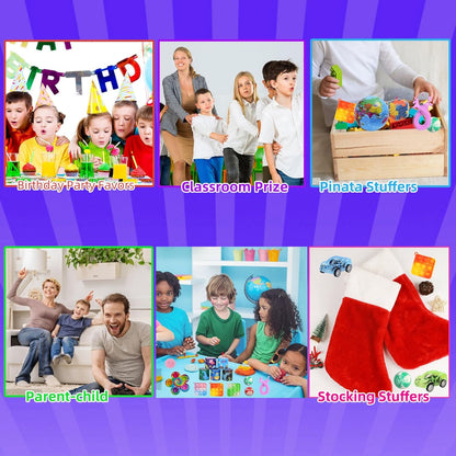 200 piezas de recuerdos de fiesta para niños, juguetes fidget a gra...