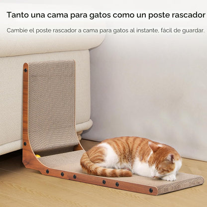 FUKUMARU Rascador para Gatos, Almohadilla para Rascar de 26.8 Pulga...