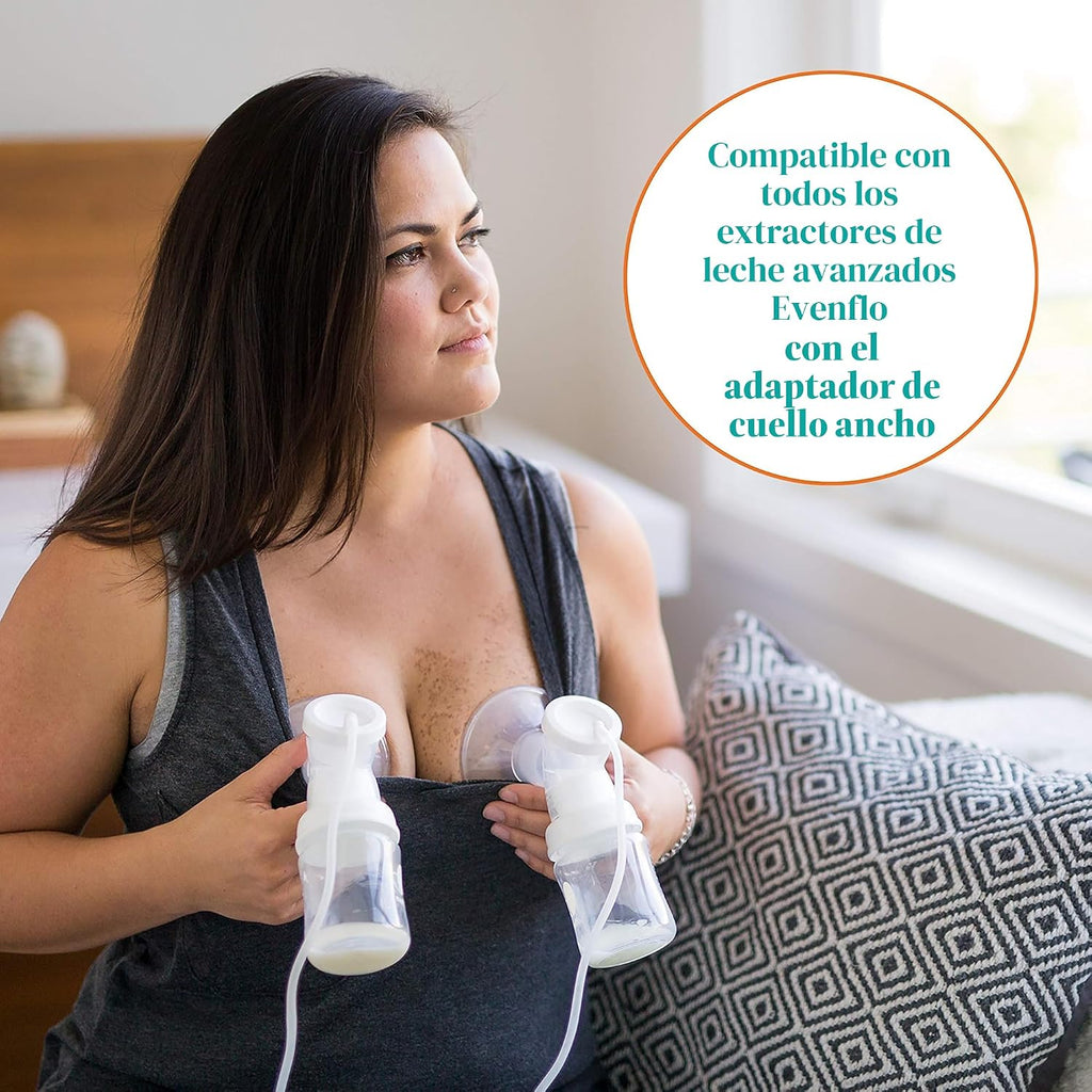 Evenflo Feeding Balance Plus Biberón de Cuello Ancho para Bebé | Te...