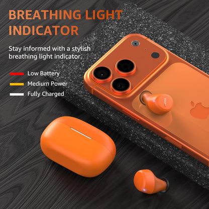 TOZO Auriculares inalámbricos A1 Bluetooth 5.3 de peso ligero en el...