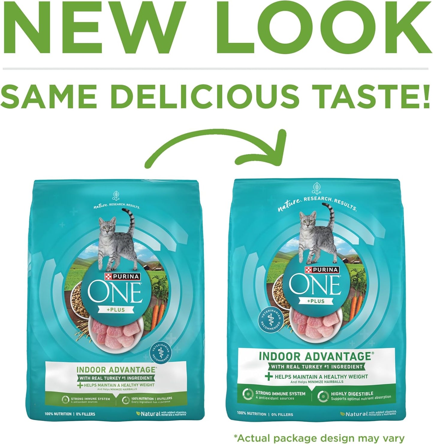 Purina ONE Natural, Bajo en Grasa, Control de Peso, Alimento Seco p...