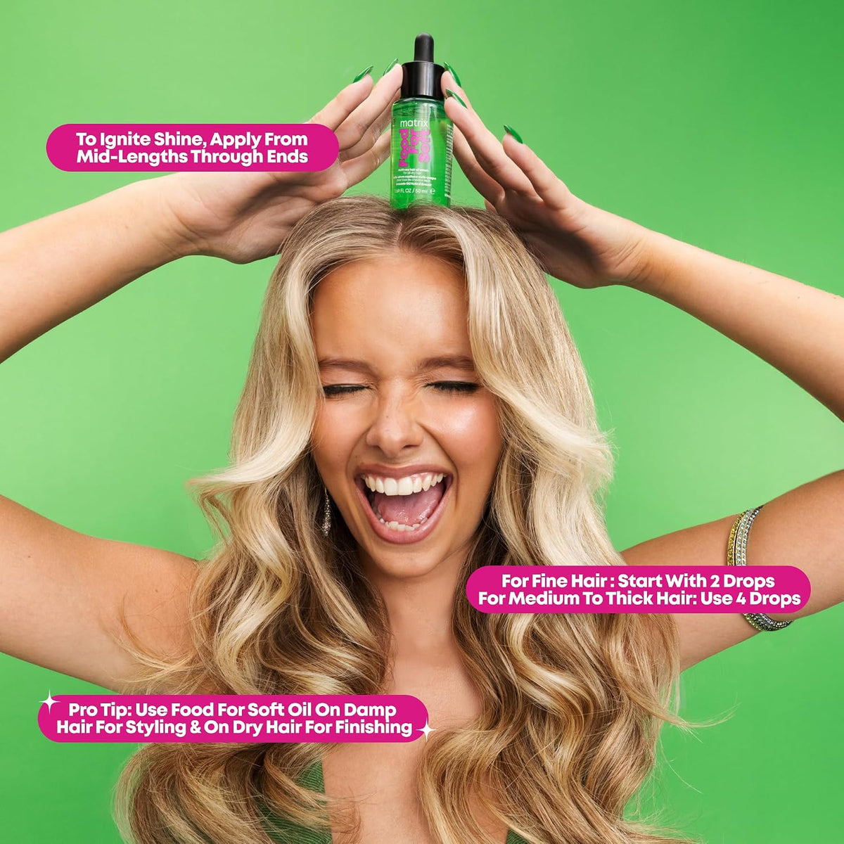 MATRIX Food For Soft Hair Oil \u2013 Para cabello seco y quebradizo...