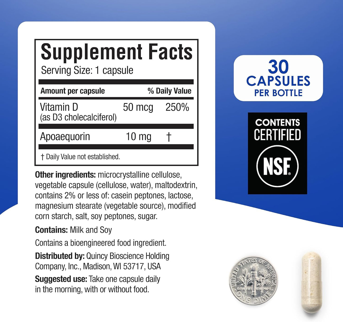 Prevagen Regular Strength - 30 cápsulas (paquete de 2) | Formulado...