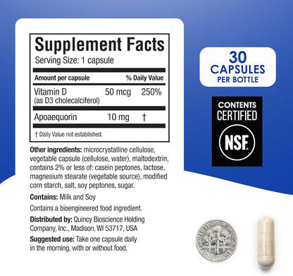 Prevagen Regular Strength - 30 cápsulas (paquete de 2) | Formulado...