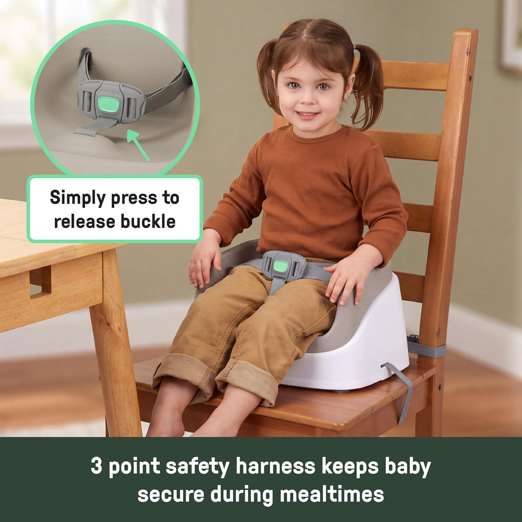 Ingenuity SmartClean - Asiento elevador para mesa de comedor con co...
