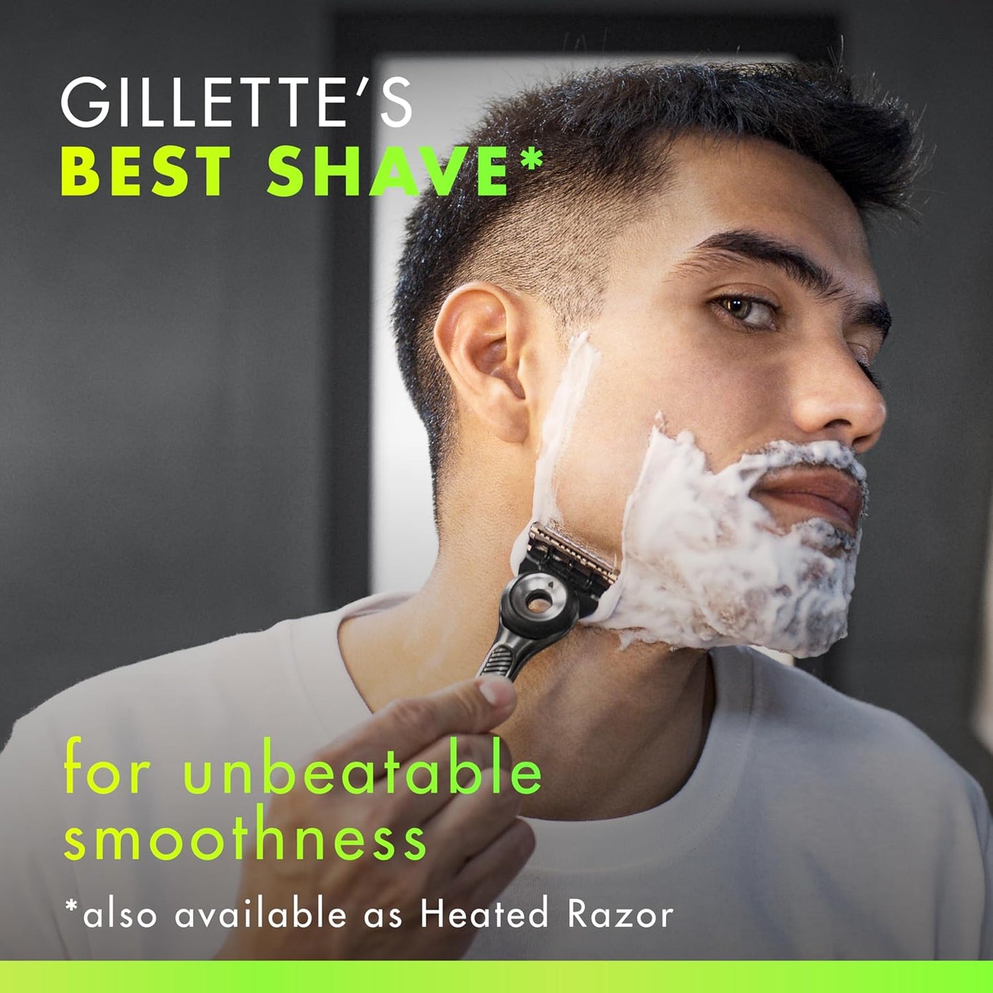 Gillette Labs - Recambios de cuchillas de afeitar, cartuchos de maquinilla de afeitar de 12 quilates, repuestos de maquinilla de afeitar para hombres compatibles con GilletteLabs Exfoliating Bar Razor