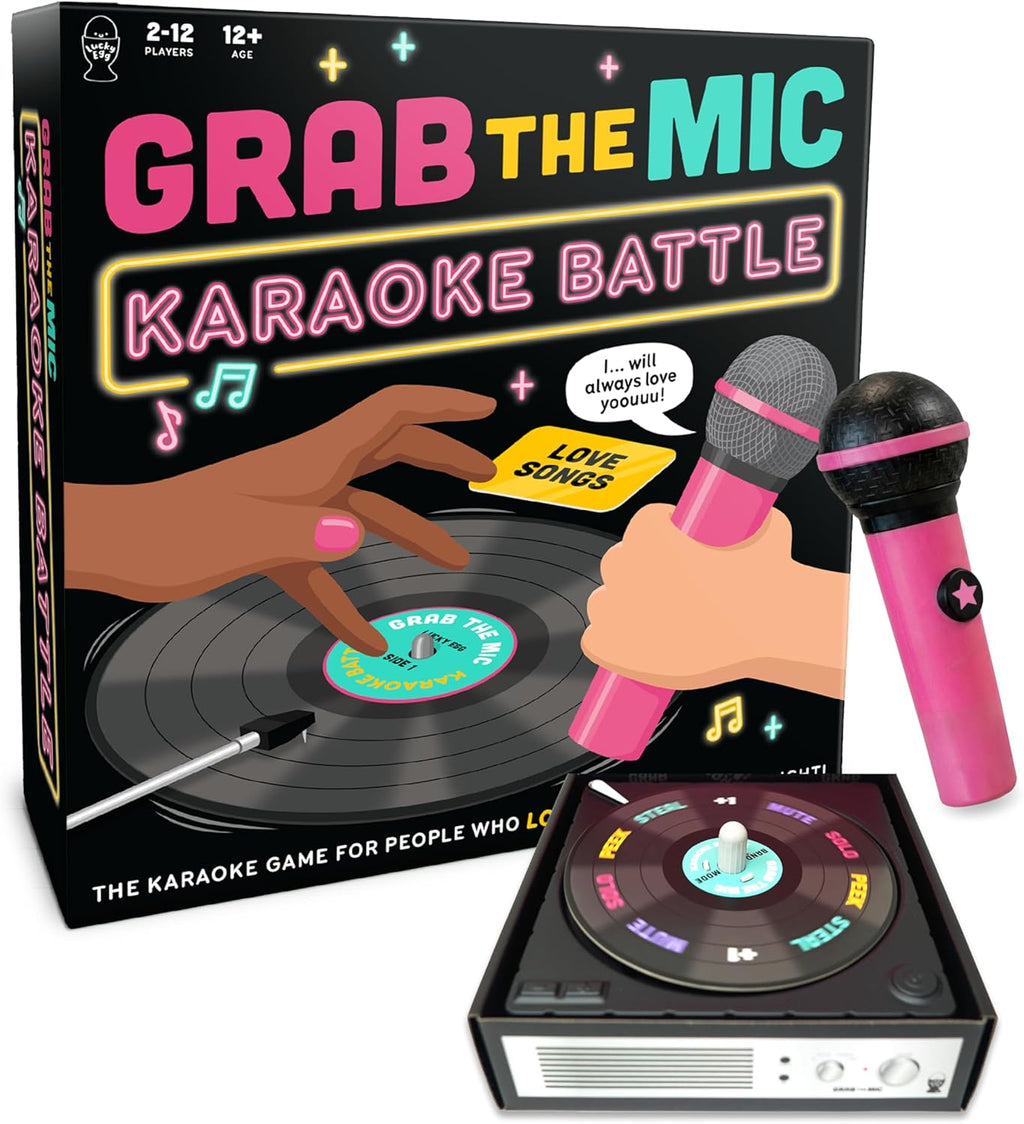 Agarra el micrófono, Juego de Karaoke con Microfono de Espuma para...