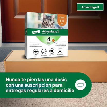Advantage II Tratamiento y prevención de pulgas recomendado por vet...