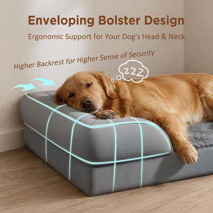 Comfort Expression - Cama ortopédica para perros extragrandes, 42 x...