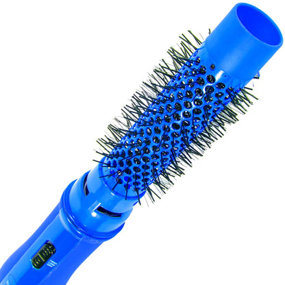 CAJ - Secador de pelo 3 en 1 de un solo paso, voluminizador de iones negativos, alisado de cabello, rizado, secador de aire caliente, cepillo de pelo corto y largo, varita estilizadora de 1 pulgada