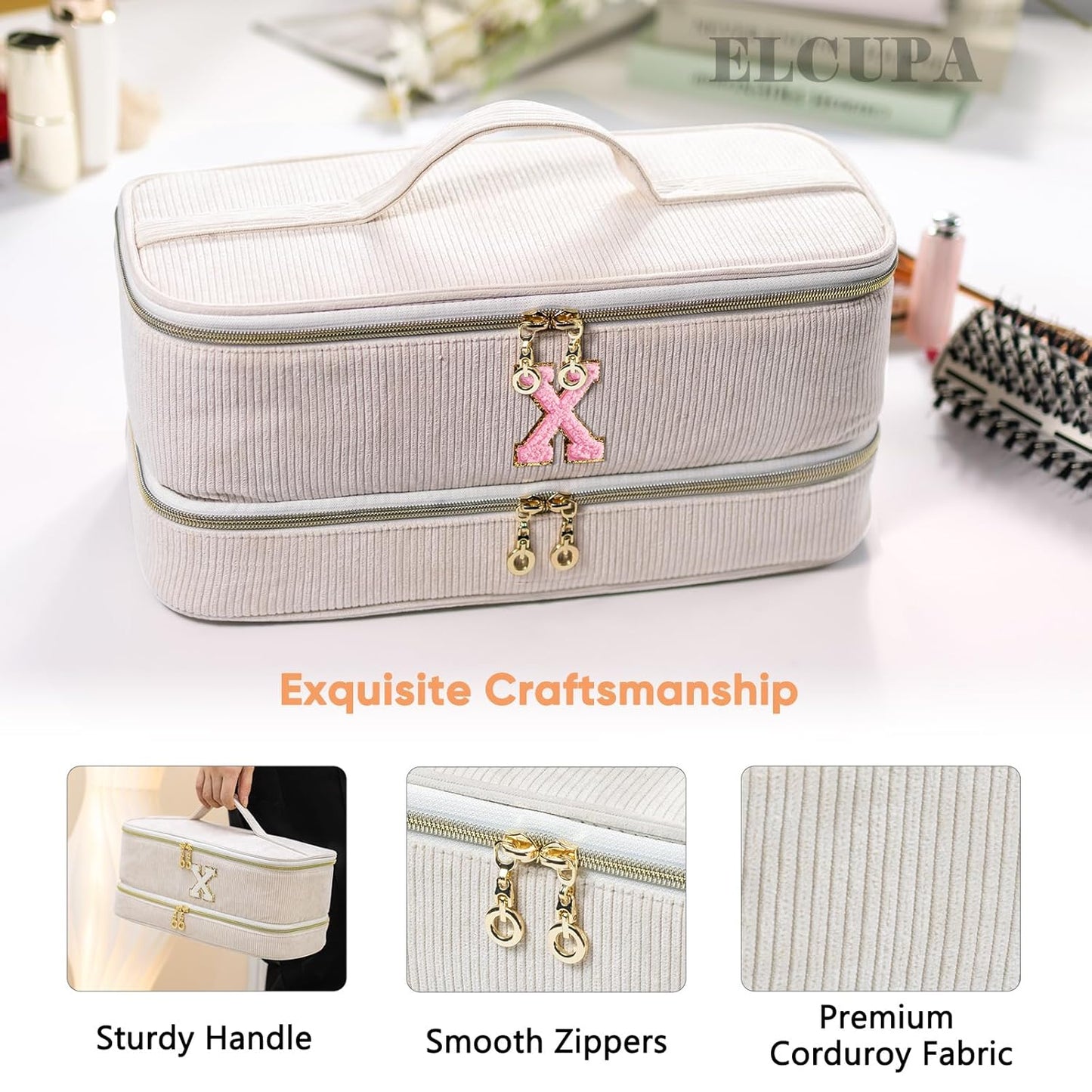 ELCUPA Funda de viaje inicial personalizada para herramientas de ca...