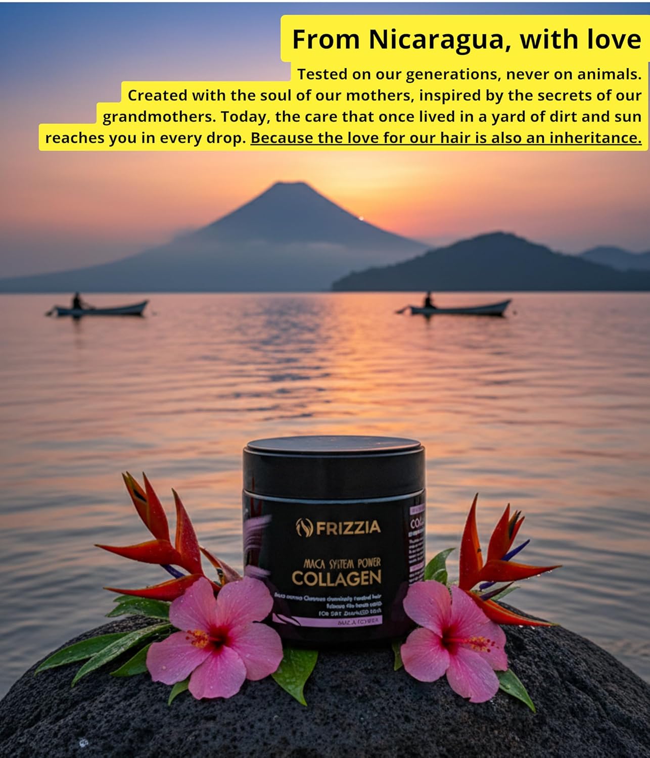 Frizzia Mascarilla capilar ULTRA Colágeno, FÁCIL de usar. Con aceit...