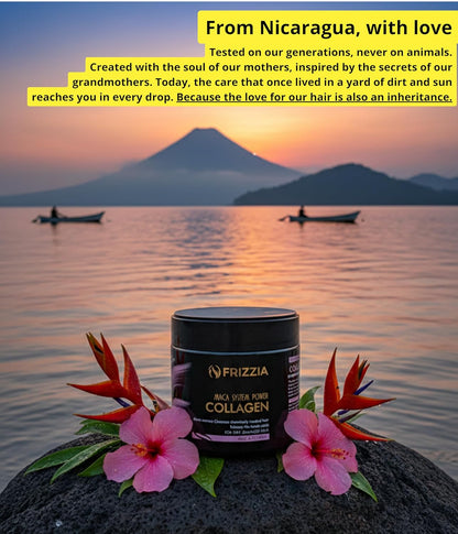 Frizzia Mascarilla capilar ULTRA Colágeno, FÁCIL de usar. Con aceit...