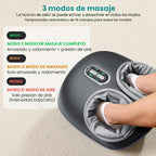 Nekteck Shiatsu - Masajeador de pies con compresión de calor y aire...