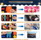 Tabla Ocupada de Juego Montessori para Niños Pequeños: Juguetes Mon...
