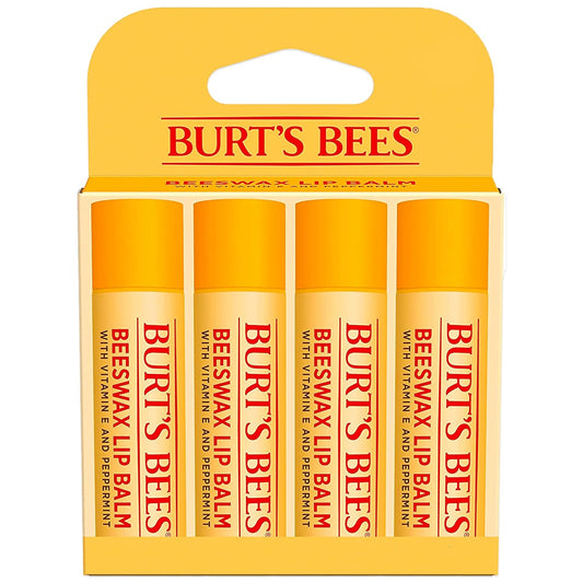 Burt's Bees - Bálsamo labial hidratante 100% natural, de cera d...