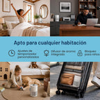 Purificadores de aire para dormitorio con modo de sueño ultrasilenc...