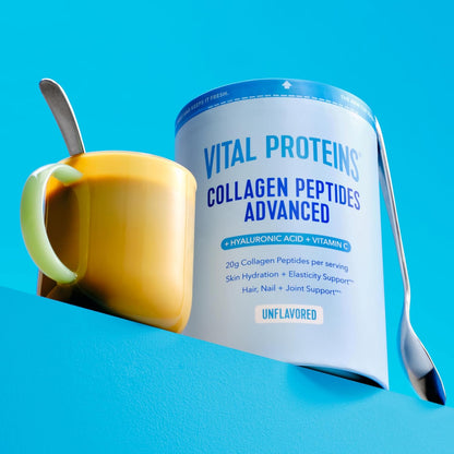 Vital Proteins - Péptidos de colágeno en polvo, de vacas alimentada...