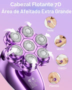 Maquinillas de afeitar eléctricas 5 en 1 para mujer, afeitadoras el...