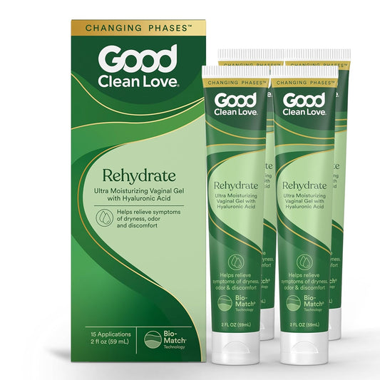 Good Clean Love Rehydrate Gel vaginal ultra hidratante con ácido hi...