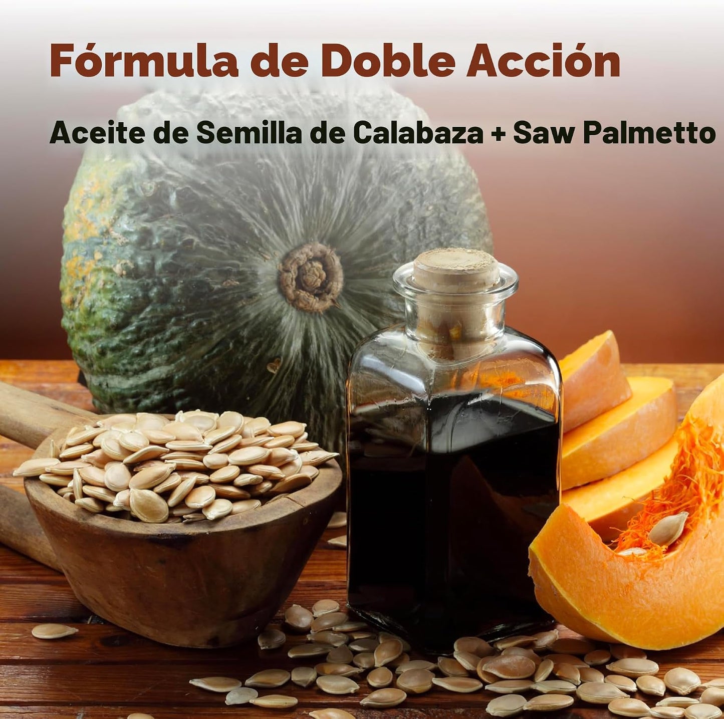 Micro Ingredients Aceite de semilla de calabaza con palma enana ame...