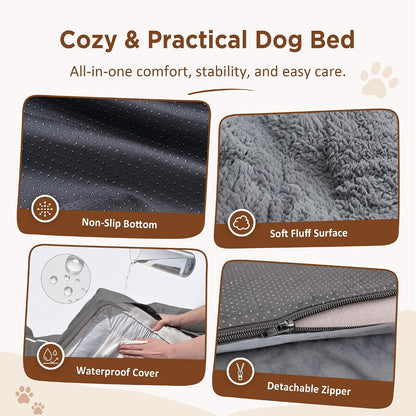 Comfort Expression - Cama ortopédica para perros extragrandes, 42 x...